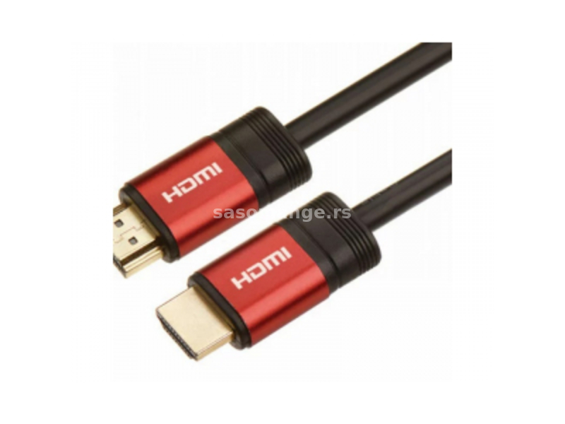 Red (OST05325) kabl HDMI (Muški) na HDMI (Muški) 2.1 8K 5m crno-crvena