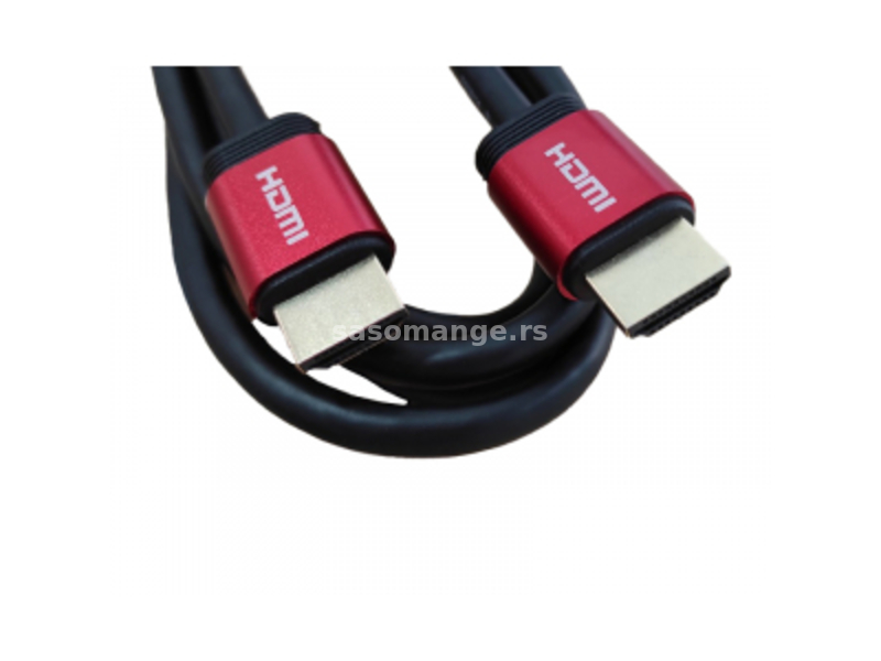 Red (OST05325) kabl HDMI (Muški) na HDMI (Muški) 2.1 8K 5m crno-crvena