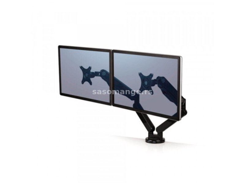 Fellowes nosač monitora platinum series dual monitor 8042501 crni ( E851 )