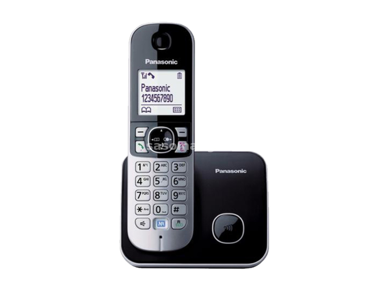 Fiksni telefon Panasonic KX-TG 6811 FXM,B, Bežični, Crno - Sivi