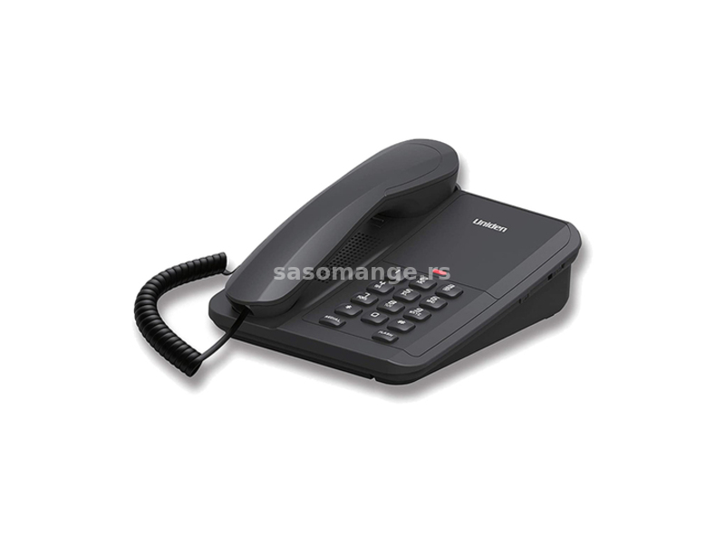 Fiksni telefon Uniden CE 7203, Žični, Crni, Beli