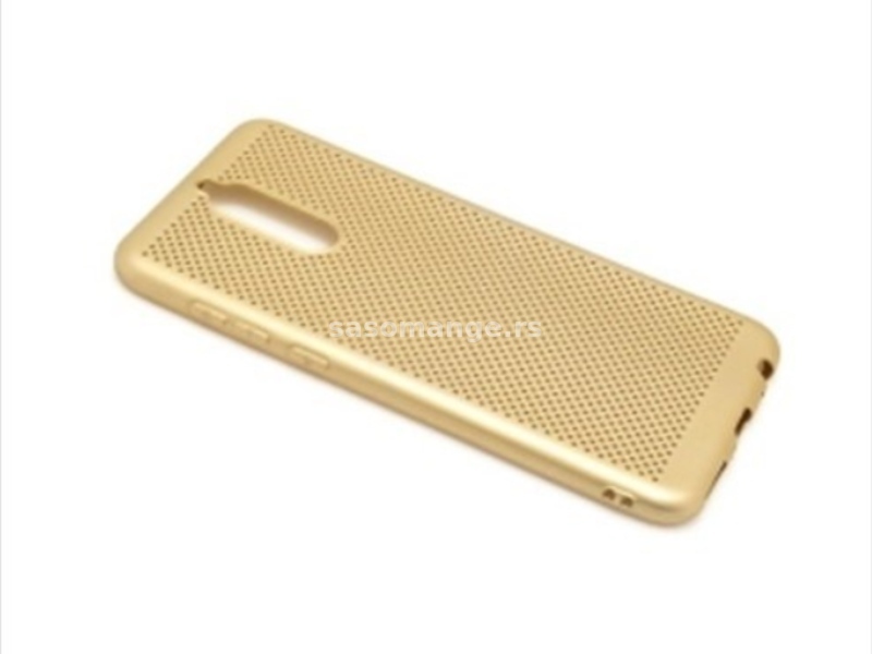 -Futrola silikon BREATH za Huawei Mate 10 Lite zlatna