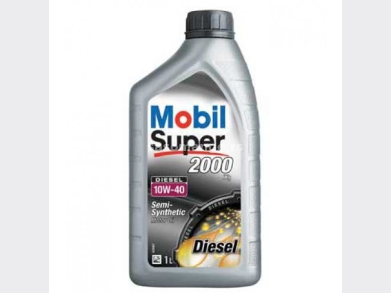 Mobil Super 2000 Diesel 10W40 1 lit