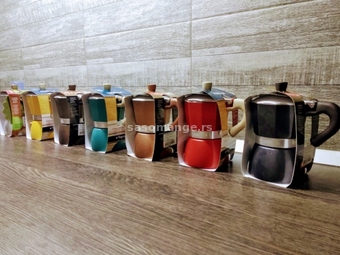 Moka espresso pot Tognana u raznim bojama - novo -