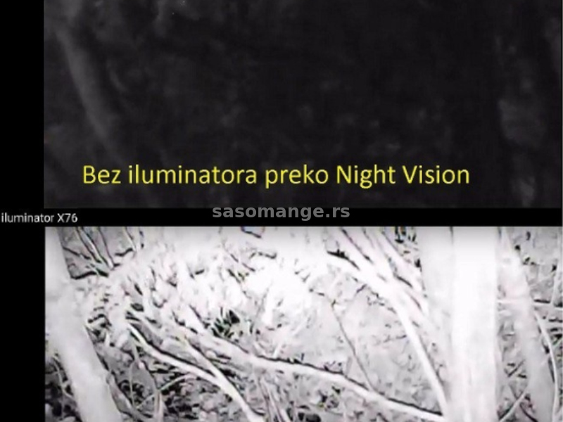 IC iluminator 940nm Night Vision Noćna Optika pojačivač Lov