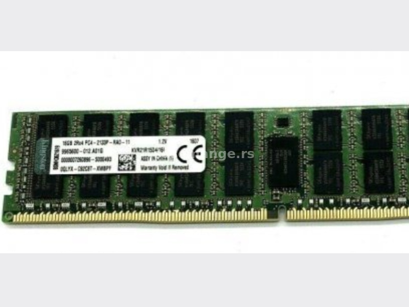 Kingston 16GB serverska memorija DDR4 ECC sa baferima