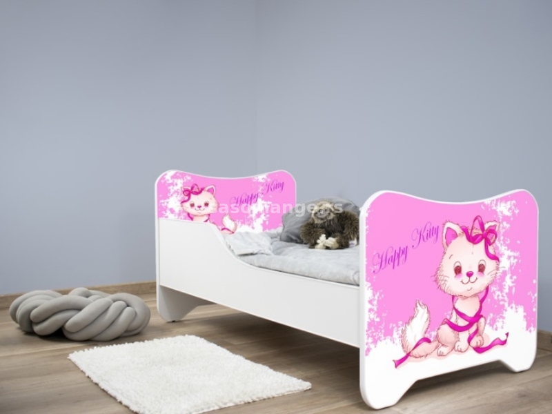 Dečiji krevet sa dušekom Happy Kitty 160x80 Happy Kitty