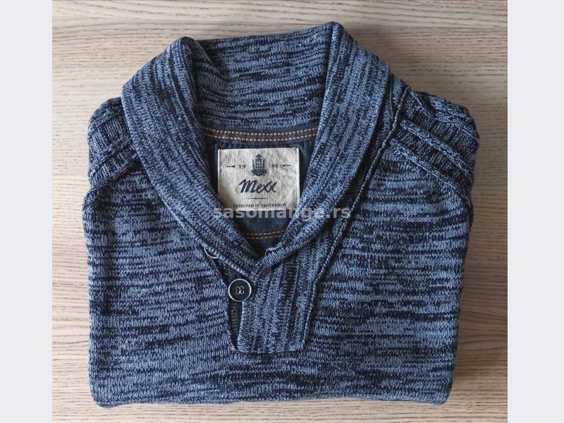 MEXX sivi pamučni džemper, veličina XXL