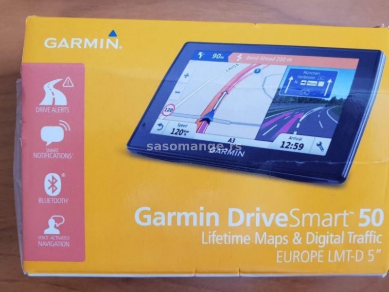 Garmin Drive smart 50 LMT-D Cela evropa i Srbija 2020.3 Novo