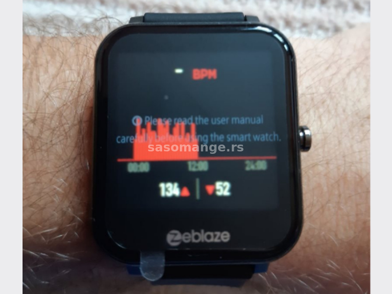 Zeblaze GTS - Smart Watch - Sat bez SIM kartice - preko Blututa: Pozivi(Primanje/Upućivanje), Poruke
