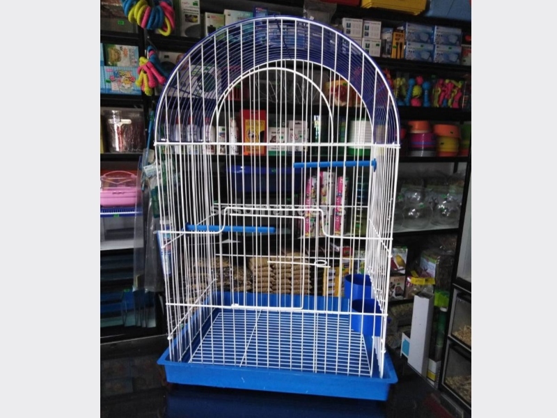 Kavez, veliki, polukružni za papagaje