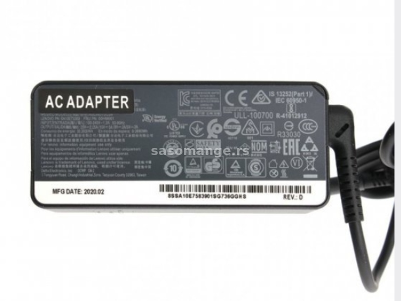 Punjac za laptop HP - Lenovo - Toshiba - Acer Type C 45W HQ 20V-2.25A 45W