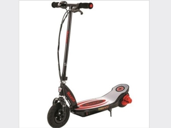Power Core E100 Electric Scooter - Red (Aluminum Deck)-