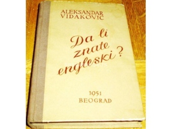 DA LI ZNATE ENGLESKI? - Aleksandar Vidaković