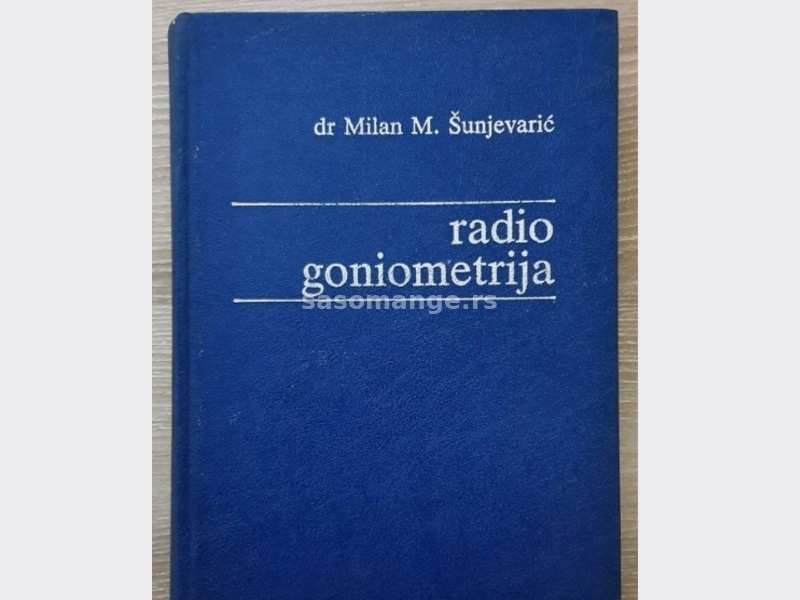 Radio goniometrija Dr Milan Šunjevarić