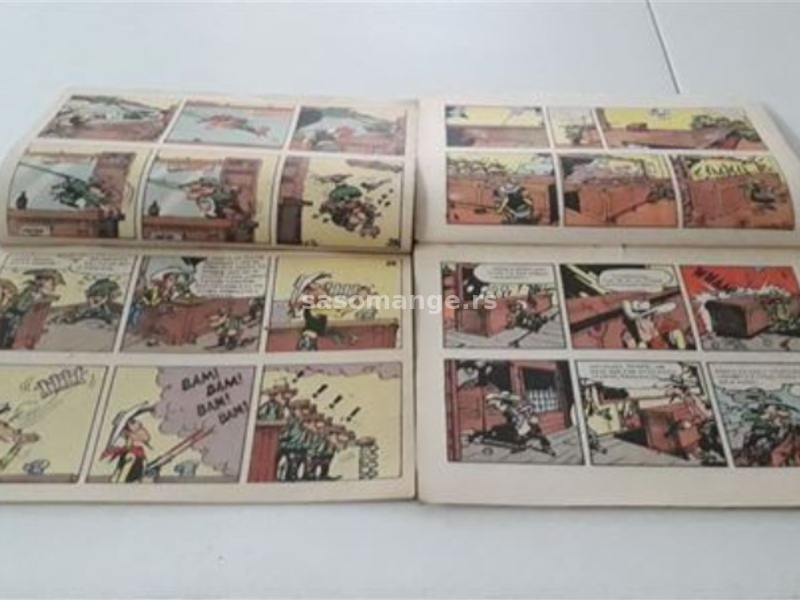 Talicni Tom komplet 2 stripa iz 60-ih retko kolor