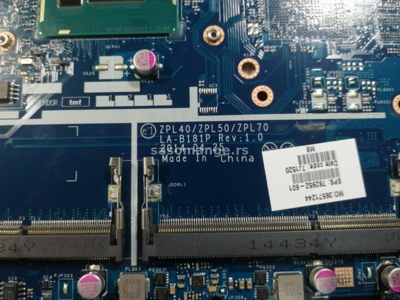 HP ProBook 450 G2 Maticna Ploca Ispravna Procesor Intel i3