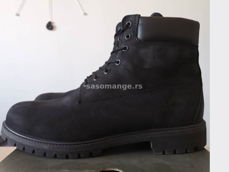 Timberland 6" Premium Boots, crne boje, veličina 47.5