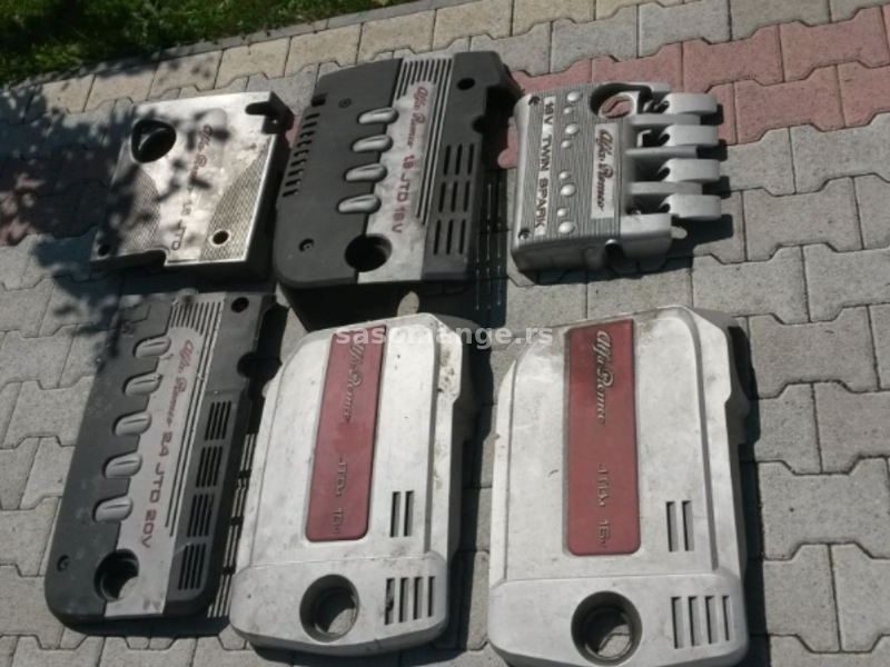 Poklopci motora za Alfa Romeo
