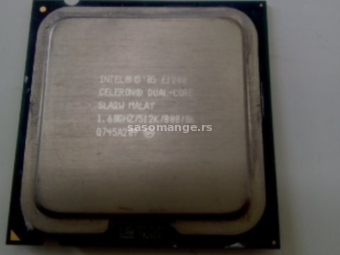 Procesor Intel Celeron E1200 1.6ghz 512 800 dualcore 775