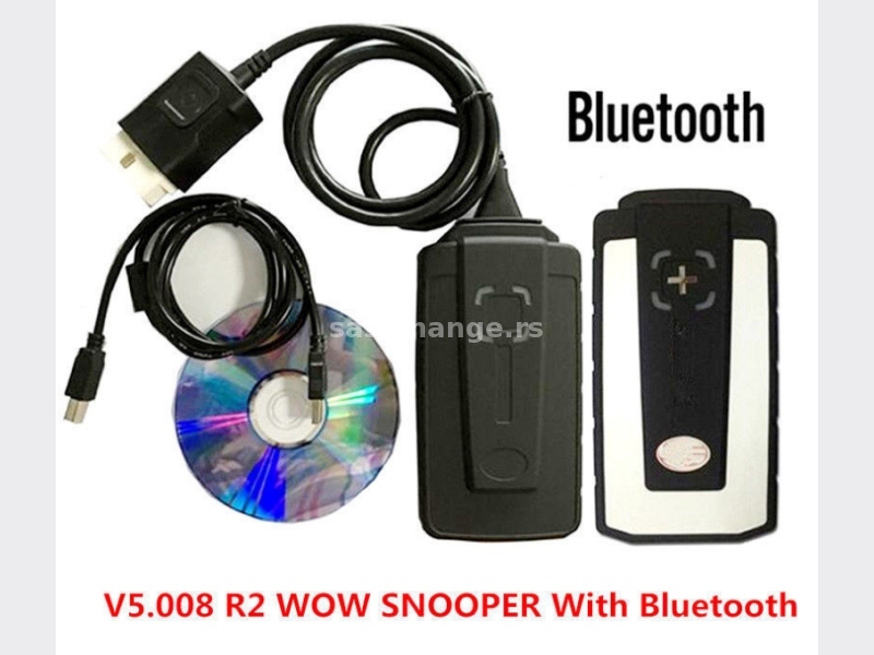 1 Ploča - WOW Snooper V5.008 R2 V5.00.12 Bluetooth OBDII Auto Dijagnostika
