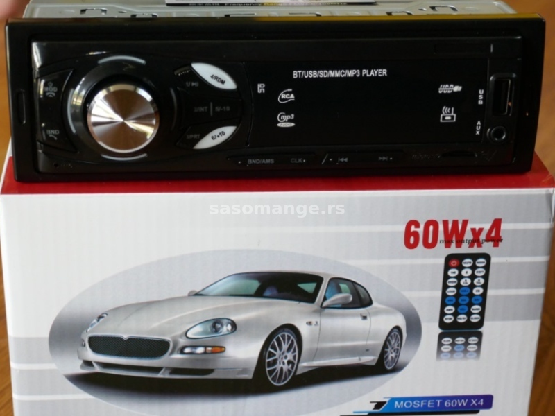 Auto radio BLUETOOTH - MP3/FM/USB/AUX/SD - Radio za kola