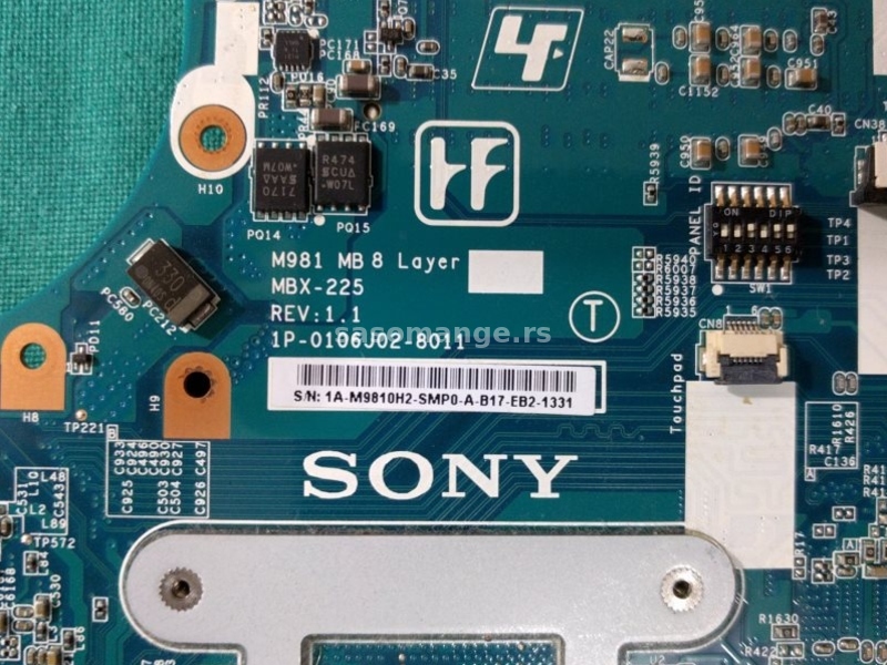 Sony PCG-91111M Maticna ploca MB MainBoard
