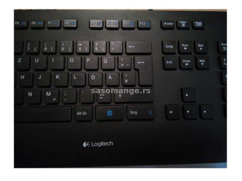 Logitech K280e Multimedijalna Ultra Tanka DE tastatura
