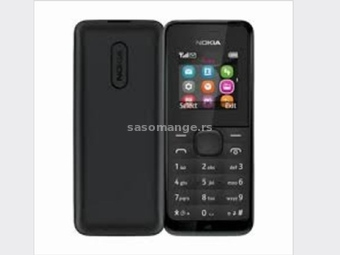Mobilni telefon Nokia 105 SS-Nokia 105 SS Black
