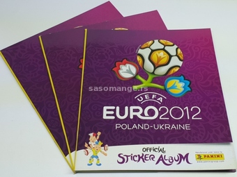 Euro 2012 panini - 3 prazna albuma