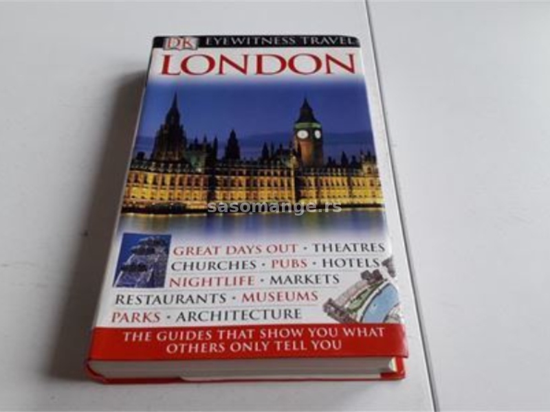 LONDON DK vodic ENG 450 strana LUX ilustrovan