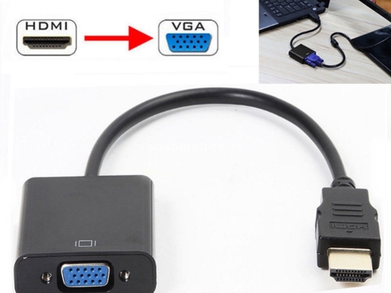 HDMI na VGA konvertor video signala