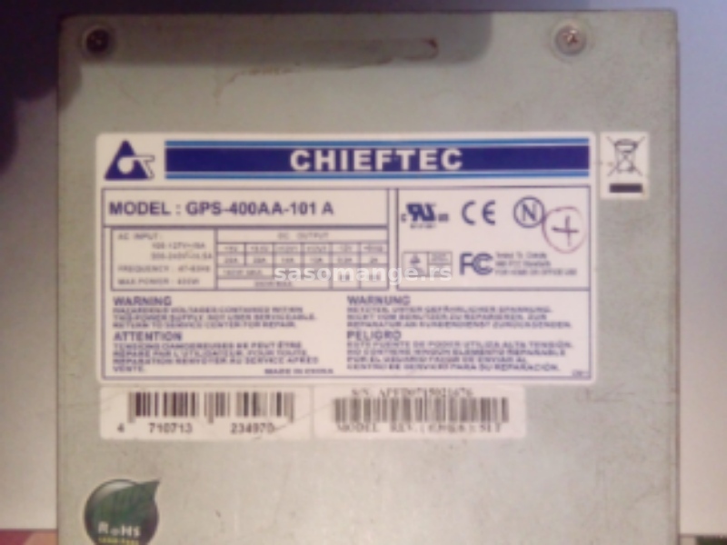 Chieftec GPS-400AA-101A 400W