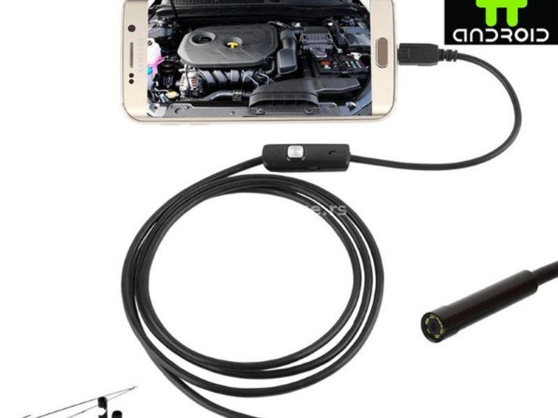Endoskop Boroskop Kamera za Android telefone, tablete i PC