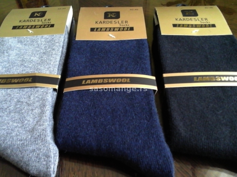 Muške vunene čarape