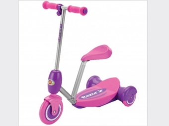 Razor Lil Es Electric ScooterSeated - Pink-Lil Es Electric ScooterSeated - Pink-