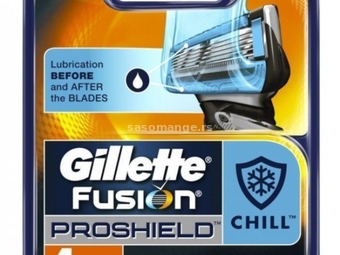 Gillette Fusion Proshield 4 patrona u pakovanju