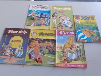 Asterix Biser strip Decje novine Asteriks LOT&nbsp; odlicno ocuvani SAMO LICNO u ZEMUNU