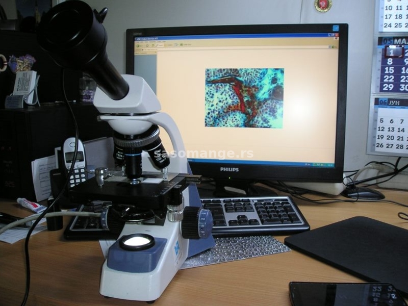kamera sa softverom za mikroskop 3 mpiksela
