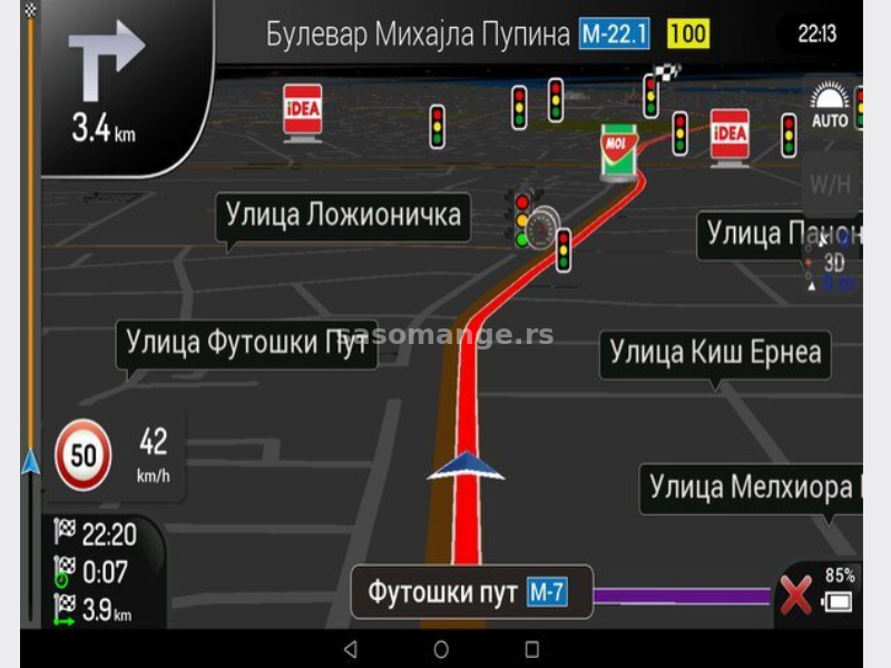 GPS-MAPE-SISTEMI-za sve ANDROID i WINDOWS Auto-Kamion 2023g
