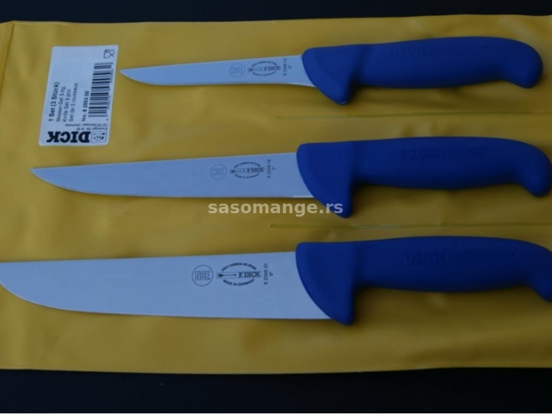 DICK ErgoGrip 8255300, mesarski noževi (13-18-21cm)