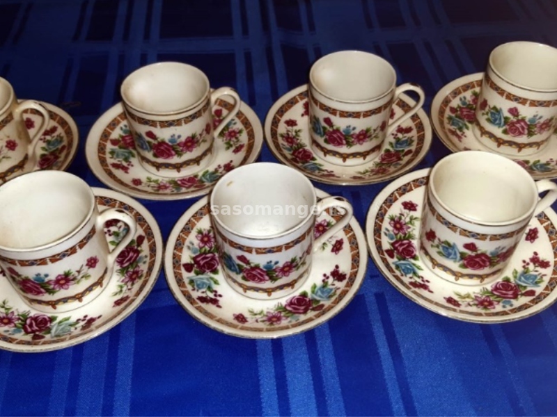 7 soljica za kafu - porcelan Kina