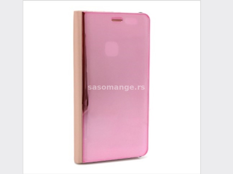 Futrola za mobilni telefon Huawei P10 Lite-Futrola BI FOLD CLEAR VIEW za Huawei P10 Lite roze -