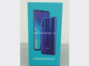 Mobilni telefon Honor 20 Lite 6.21" 4GB/128GB crni - NOVO