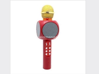 Karaoke mikrofon-Mikrofon 1816 Bluetooth crveni-