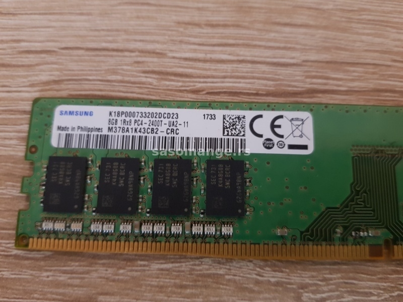 SAMSUNG Ram DDR4 8GB 2400Mhz