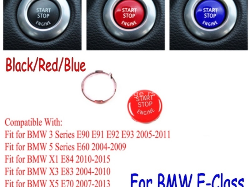 BMW E60,E90,E87,X1,X3, X5 start-stop dugme
