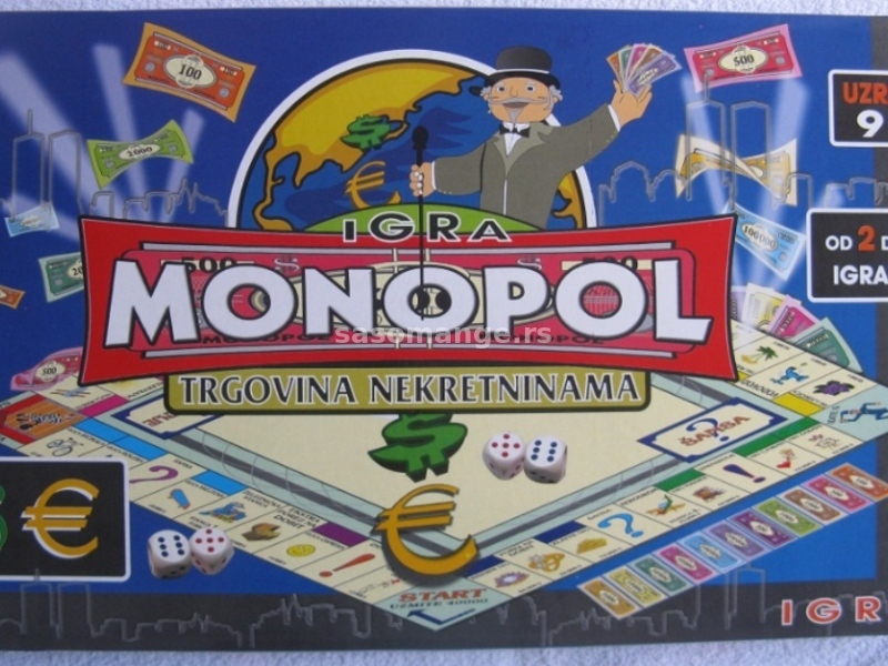 Monopol - društvena igra NOVO