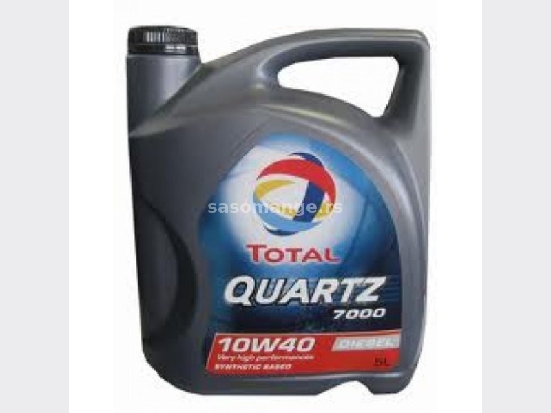 Motorno ulje Total Quartz 7000 10w-40 5 lit