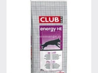 ROYAL CANIN SPECIAL CLUB PRO ENERGY HE 20KG